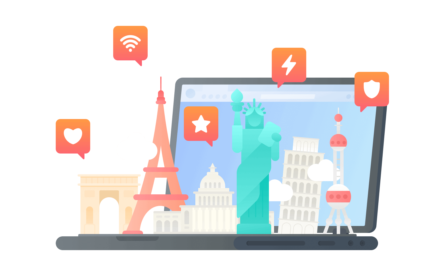 在蒙塞拉特山连接到中国的软件 - 返华VPN
